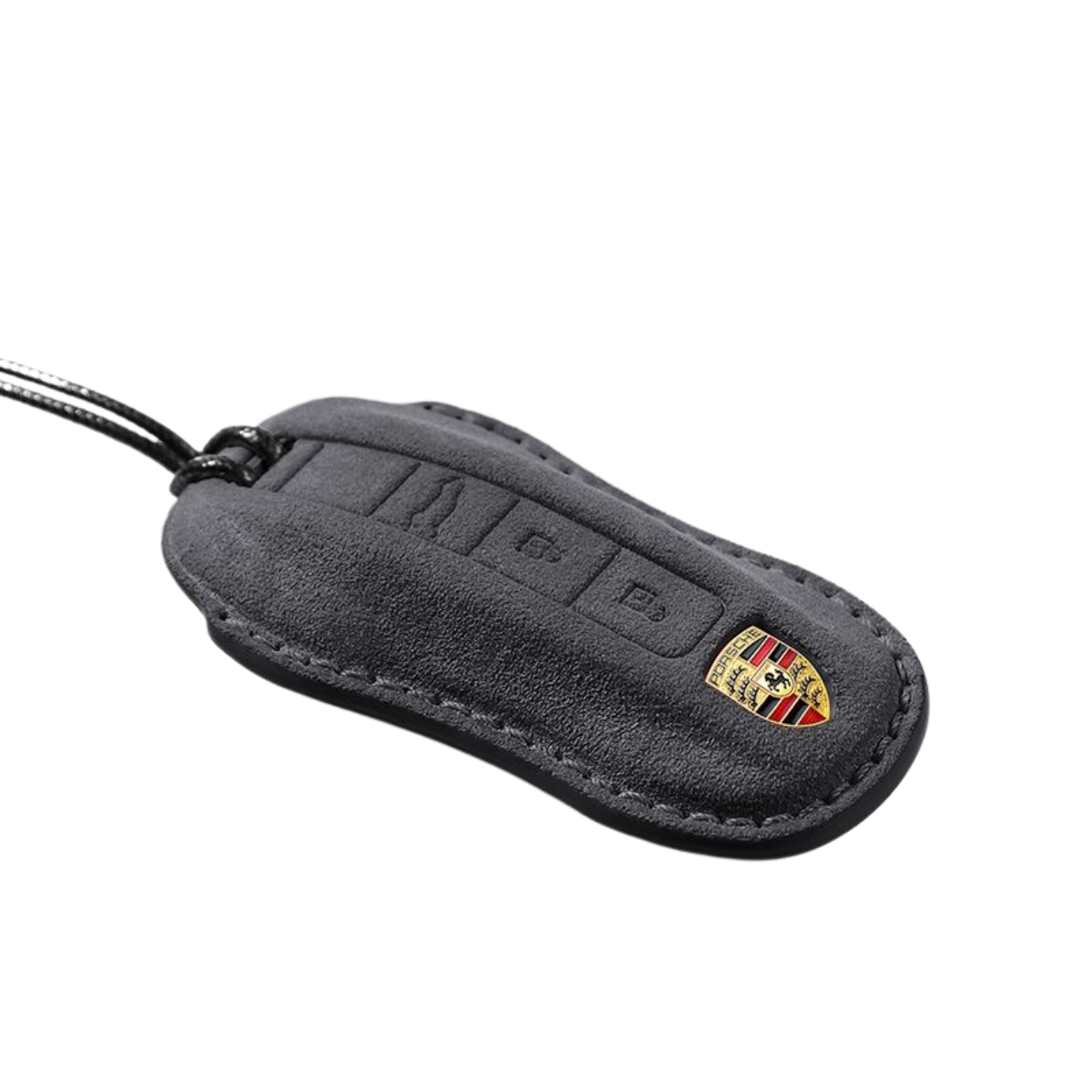 Чохол для автомобільного ключа з алькантари Сірий (13380095109) - фото 2 Чохол для автомобільного ключа з алькантари Сірий (13380095109) - фото 2