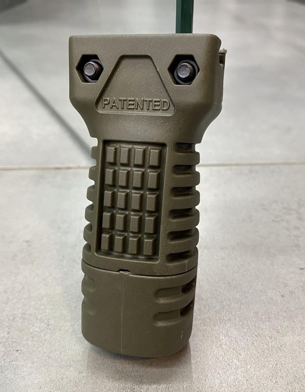 Рукоятка средняя DLG TACTICAL DLG-116 с отсеком для хранения на Вивер/Picatinny Оливковый (1786677561) Рукоятка средняя DLG TACTICAL DLG-116 с отсеком для хранения на Вивер/Picatinny Оливковый (1786677561)