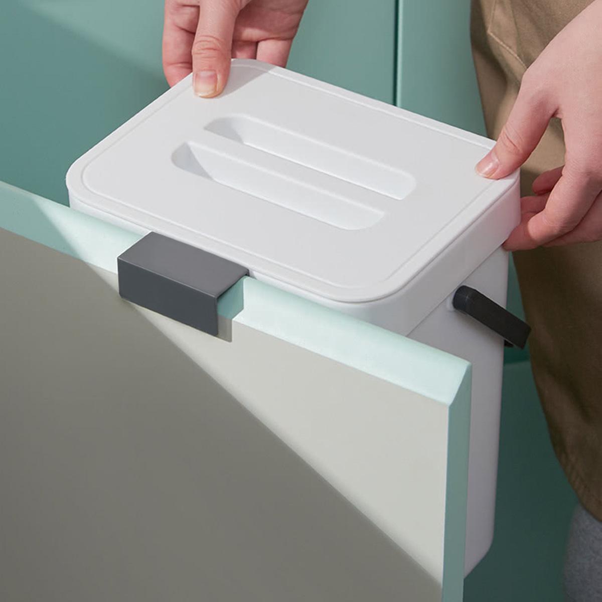 Ведро для мусора MVM BIN-11 5L WHITE/ANTHRACITE с крышкой 5 л Белый (211565) - фото 9 Ведро для мусора MVM BIN-11 5L WHITE/ANTHRACITE с крышкой 5 л Белый (211565) - фото 9