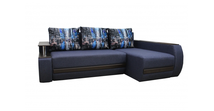 Диван кутовий ортопедичний Garnitur.plus Граф Синій (DP-807) - фото 2 Диван кутовий ортопедичний Garnitur.plus Граф Синій (DP-807) - фото 2