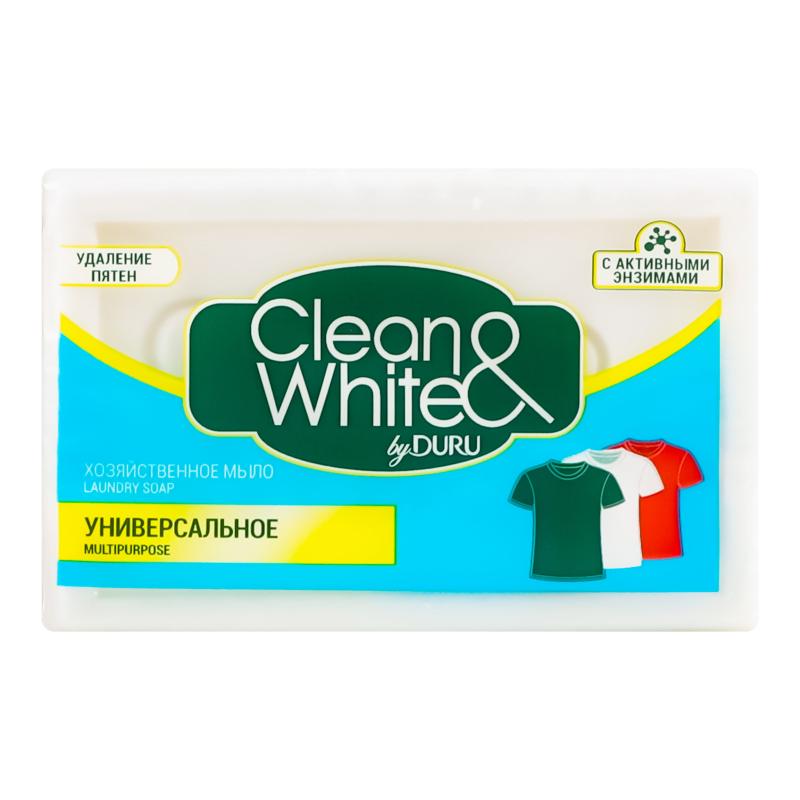 Мило господарське Duru CLEAN&WHITE універсальне 120 г (8690506517854)