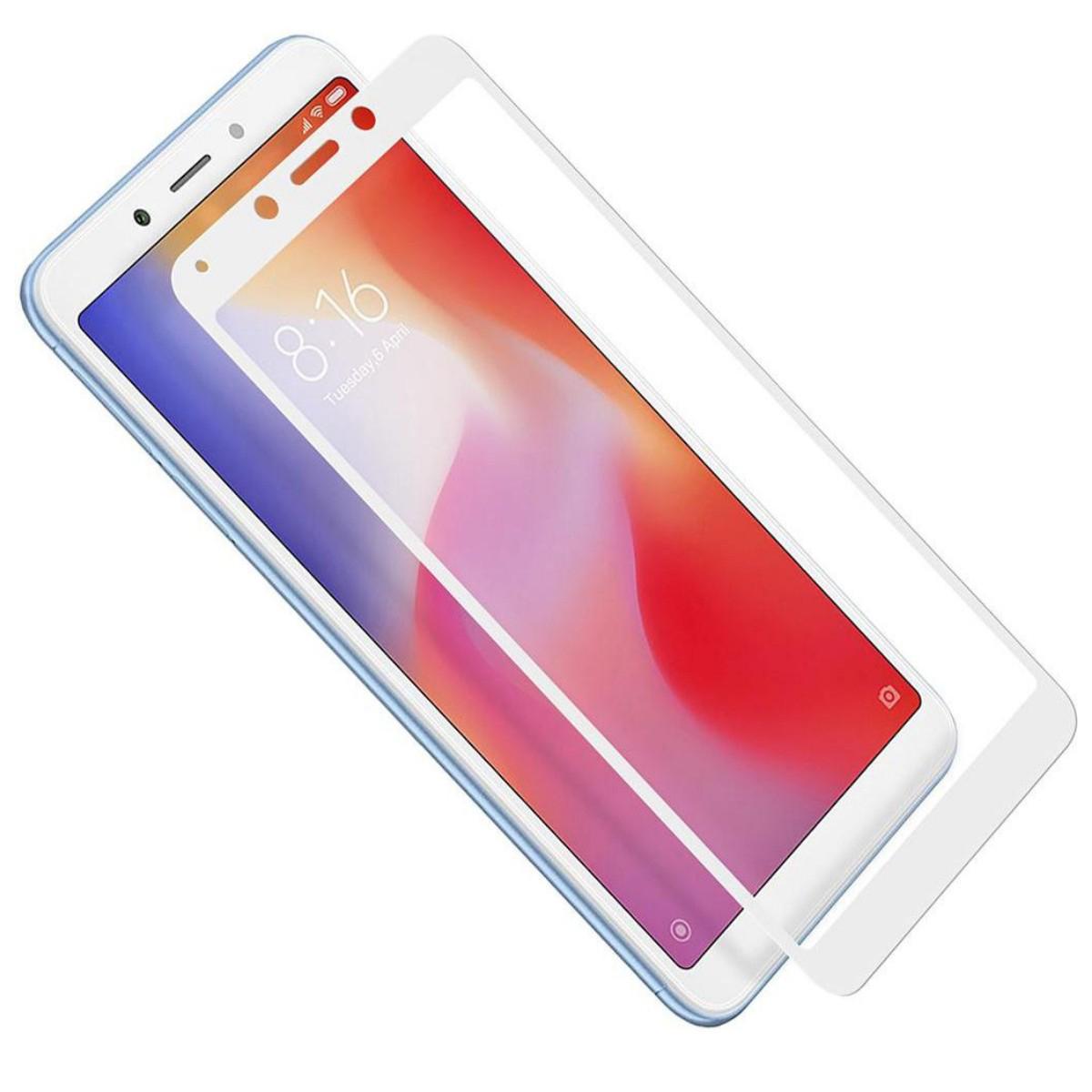 Защитное стекло Glass Full Glue для Xiaomi Redmi 6/6A White (173) Защитное стекло Glass Full Glue для Xiaomi Redmi 6/6A White (173)