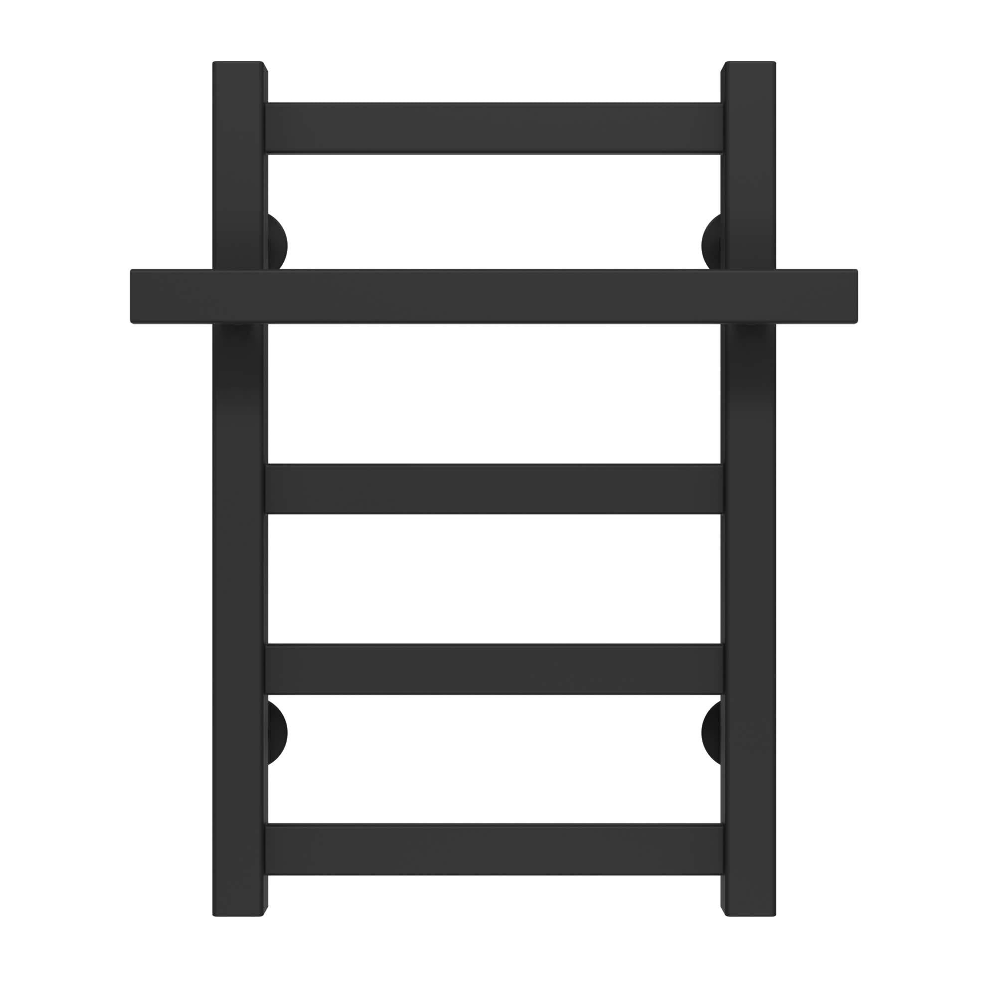 Рушникосушарка водяна Deffi Nicolе П5 бокове праве підключення нержавіюча сталь 300х500 мм Чорний (A.NI.50.30.5.B.C)