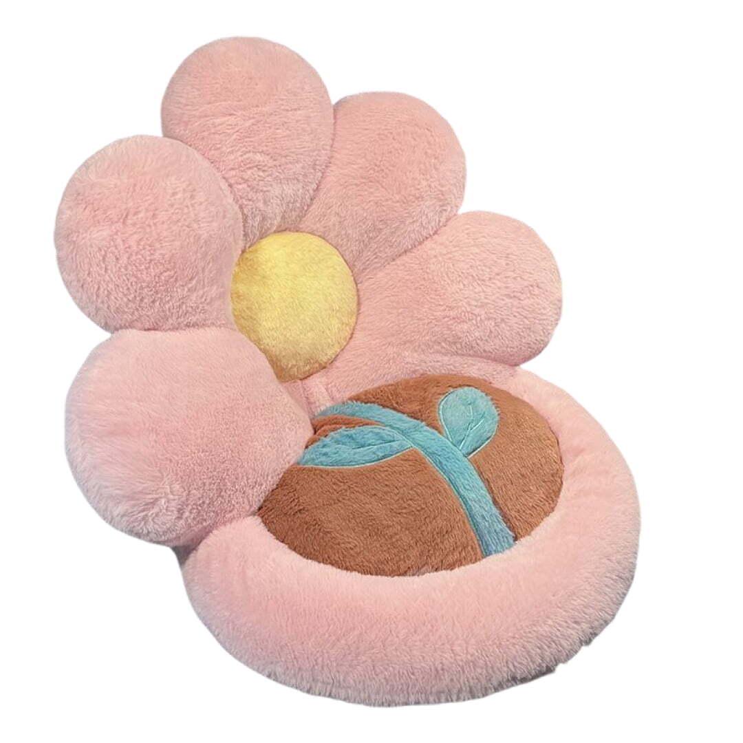 Подушка для кресла Цветок Pink (id_2011)