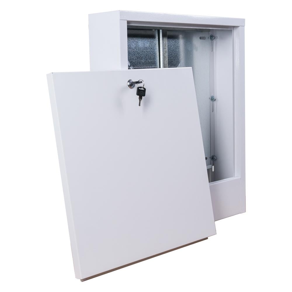 Шкаф коллекторный Галиндустрия ШКЗ00 для наружного монтажа 385х580х120 мм Белый (7416934)