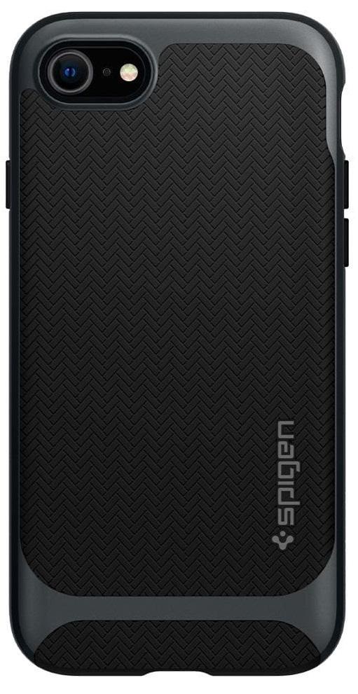 Чехол противоударный Spigen Neo Hybrid Herringbone ACS00952 для Iphone 7/8/SE 2020/2022 Metal Slate - фото 1