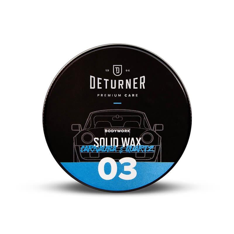 Твердий автомобільний віск Deturner Solid Carnauba Wax & Quartz 50 г (3206)