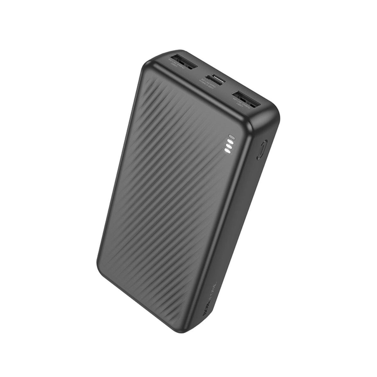 Повербанк Borofone BJ55A Graceful 20000 mAh с LED-индикатором Black