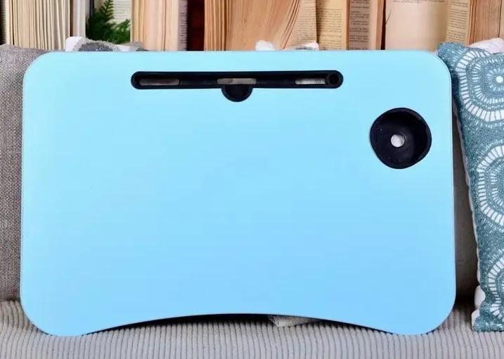 Столик для ноутбука UFT T36-1 раскладной компактный 40х60 см Голубой (T36-1) - фото 5 Столик для ноутбука UFT T36-1 раскладной компактный 40х60 см Голубой (T36-1) - фото 5