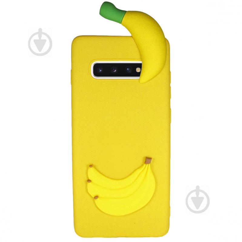 Чехол Cartoon Case 3D для Samsung G975 Galaxy S10 Plus Бананы (arbc6106)