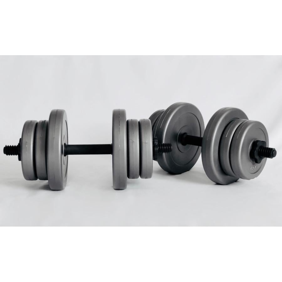 Гантели 2х10 кг Grey (2230353809)