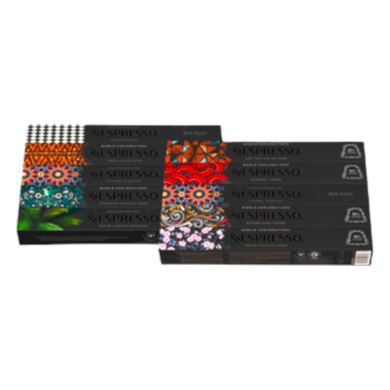 Набор кофе в капсулах Nespresso World Explorations Assortment 100 капсул