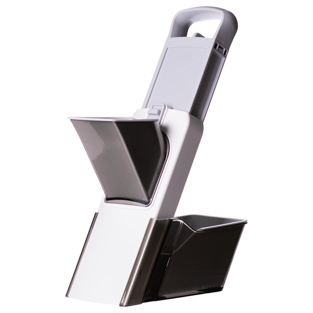 Овочерізка ручна універсальна з контейнером 19х12,5х34 см (HP-8-67) - фото 6 Овочерізка ручна універсальна з контейнером 19х12,5х34 см (HP-8-67) - фото 6