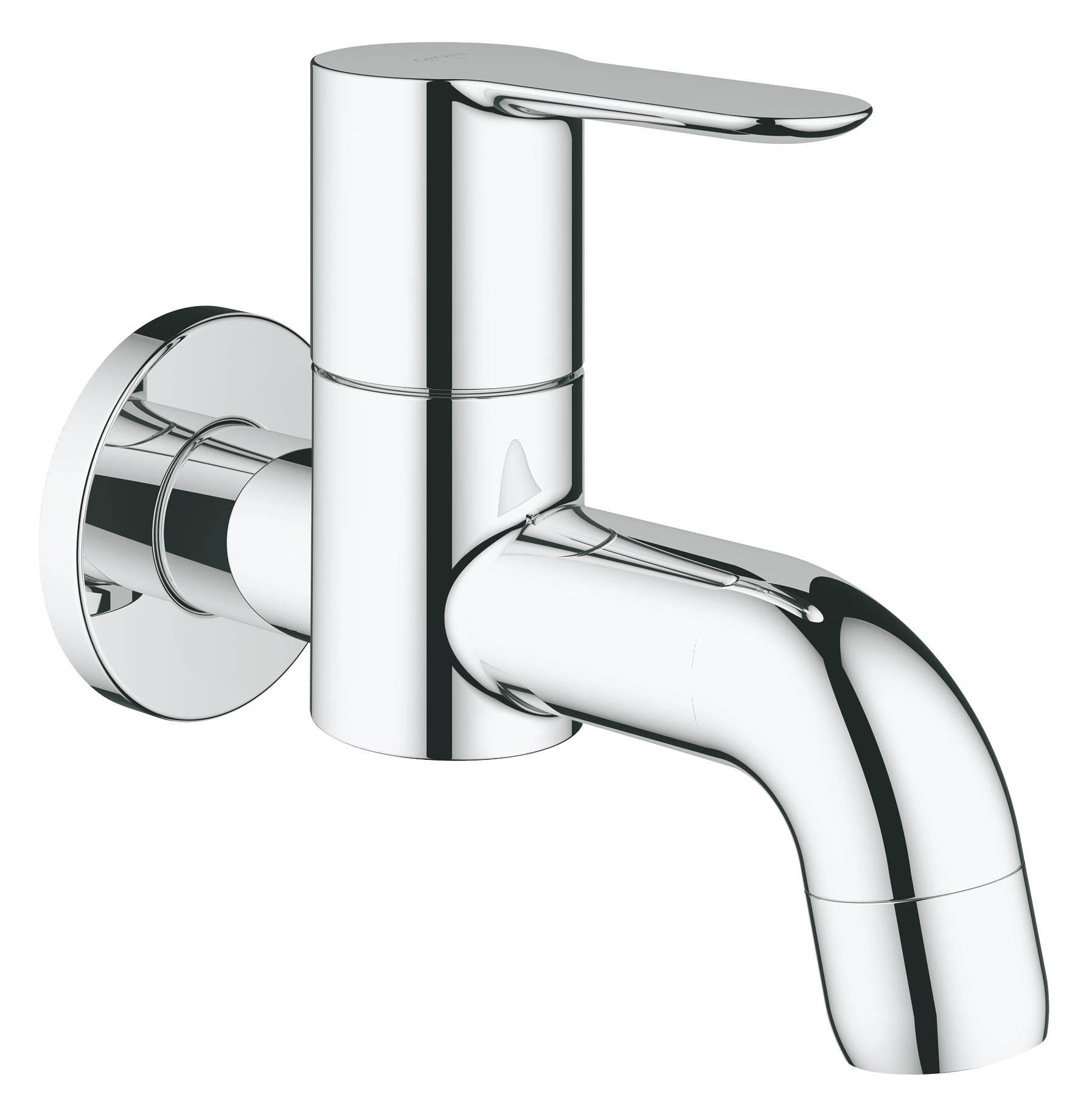 Кран садовый Grohe BauFlow 20238000 с вентилем Хром (112776)