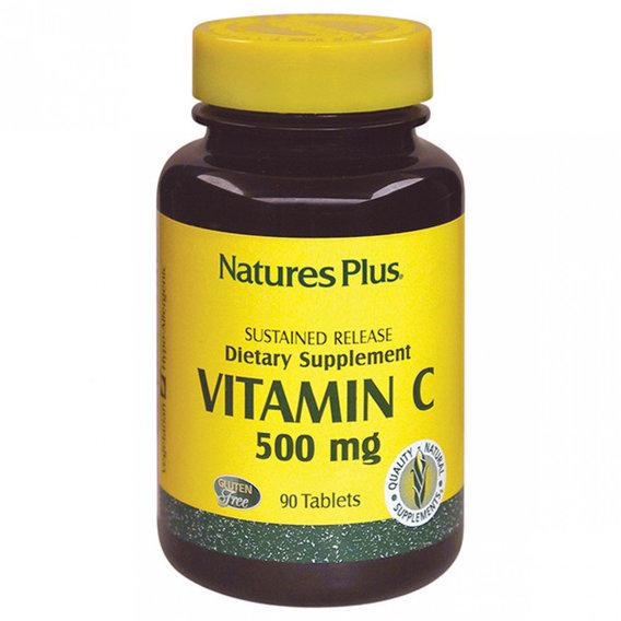 Вітамін C Nature's Plus Vitamin C 500 мг 90 Tabs