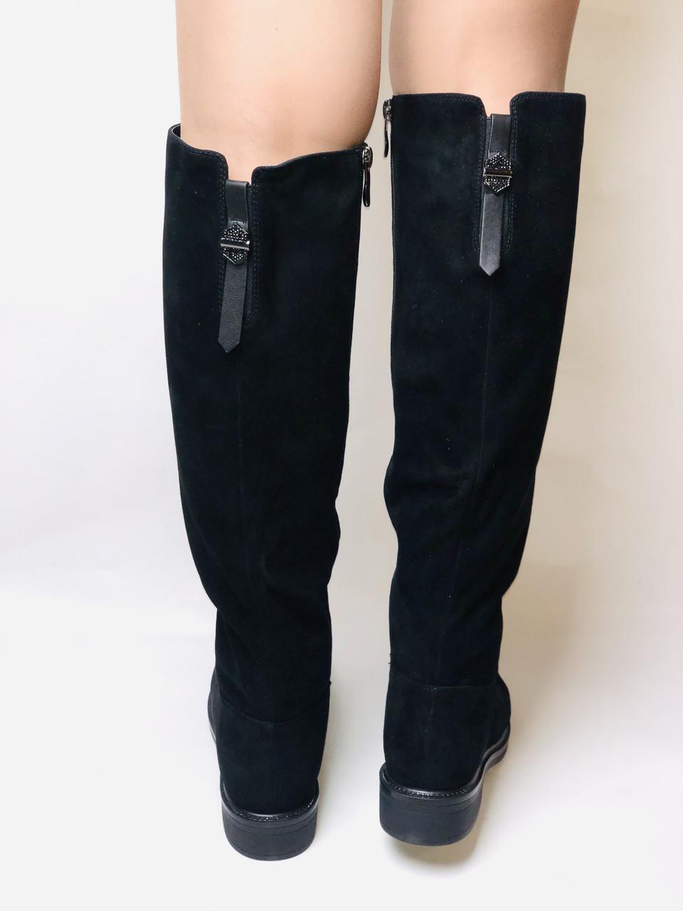 Ботфорти жіночі зимові Molka р. 38 24,0 см Чорний (2449) - фото 5 Ботфорти жіночі зимові Molka р. 38 24,0 см Чорний (2449) - фото 5