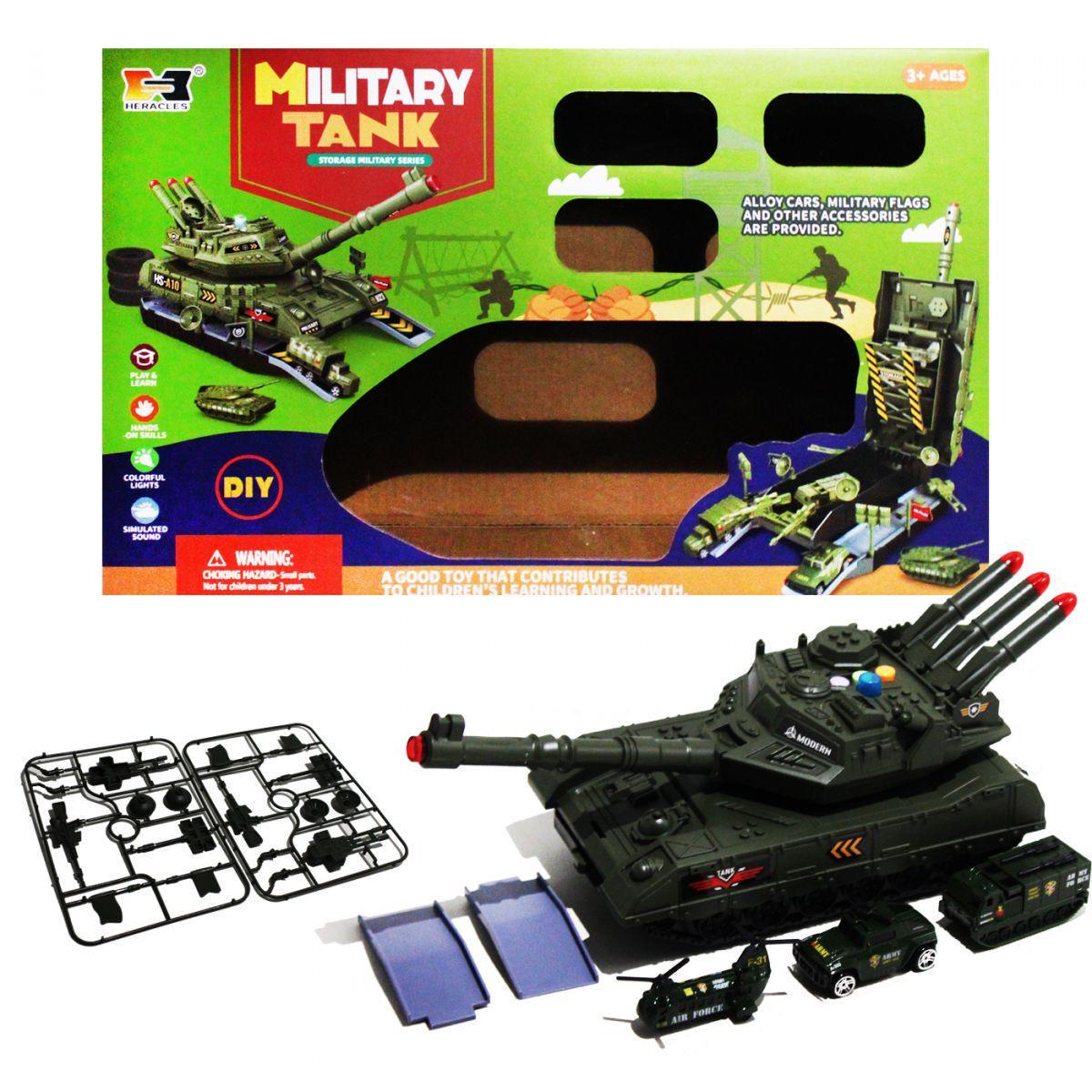 Набор Military Tank Зеленый (198132) Набор Military Tank Зеленый (198132)