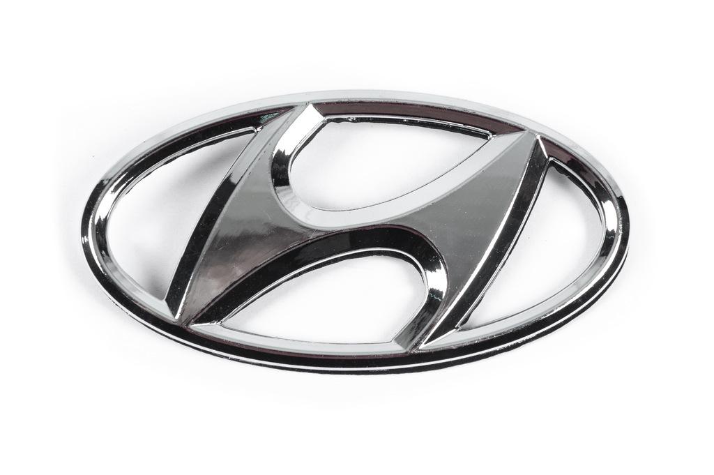 Эмблема 86300-1J500 Davs Auto для Hyundai I-20 2008-2012 гг. abs-пластик Хром