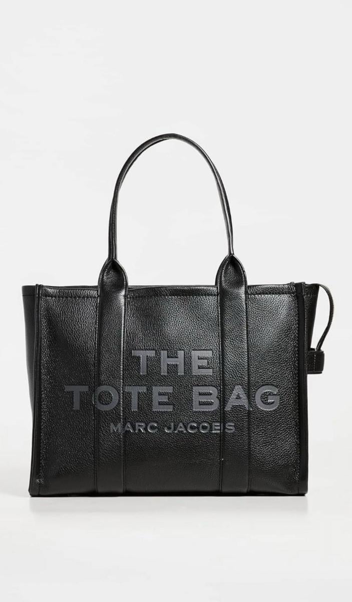 Сумка женская Marc Jacobs Leather Large Tote Bag Black H020L01FA21-001 Черный (54788)