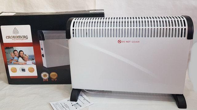 Конвектор электрический Crownberg CB-2000 2000 W White - фото 2 Конвектор электрический Crownberg CB-2000 2000 W White - фото 2