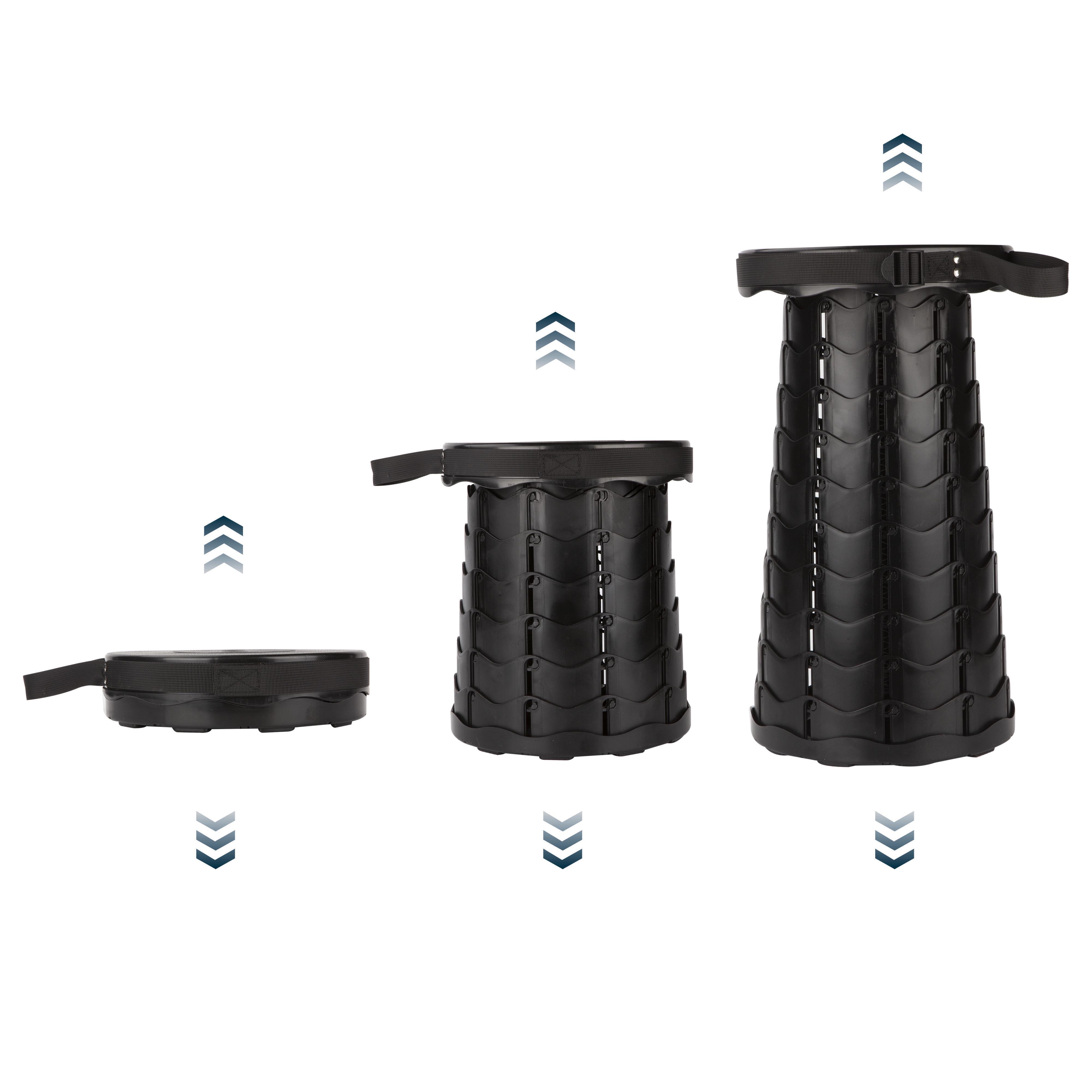 Табурет туристический выдвижной RStool телескопический для кемпинга и рыбалки Черный - фото 5 Табурет туристический выдвижной RStool телескопический для кемпинга и рыбалки Черный - фото 5