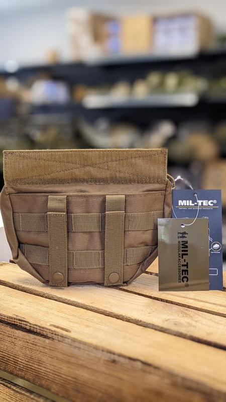 Підсумок Mil-Tec система петель MOLLE 23х4,5х16 см Койот темний (MT2-0824164) - фото 2