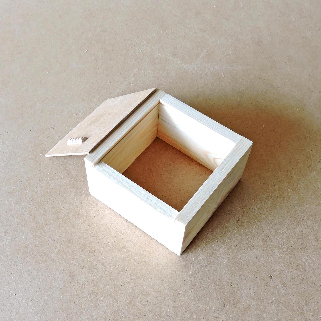 Пенал деревянный Гиацинт 15х15х8 см (ПНЛ-01151508) - фото 2