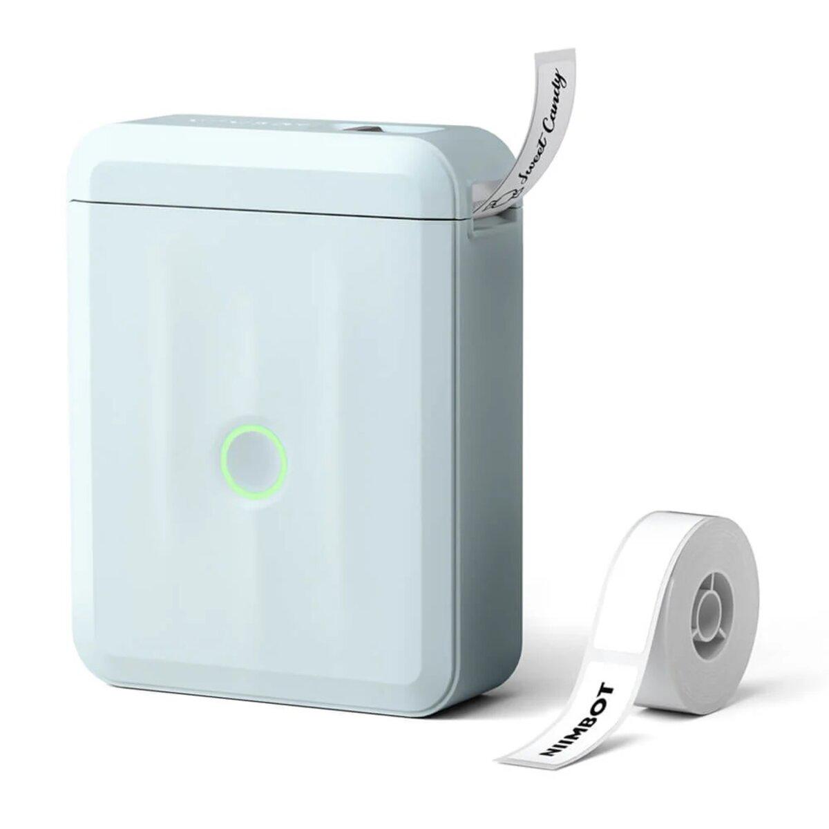 Термопринтер для печати наклеек NIIMBOT D110-M 1500 mAh Blue (1AA56301619)