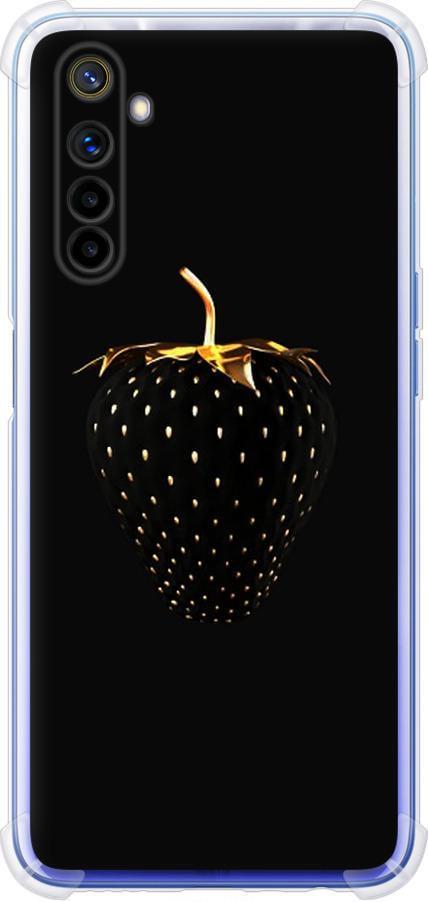 Чехол на Realme 6 Черная клубника (3585sp-1913-42517)