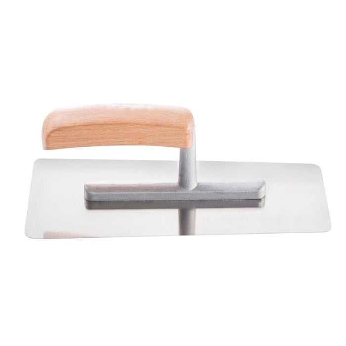 Гладилка нержавеющая Hardy PROFI закругленные углы 200х80 мм (0800-362000)