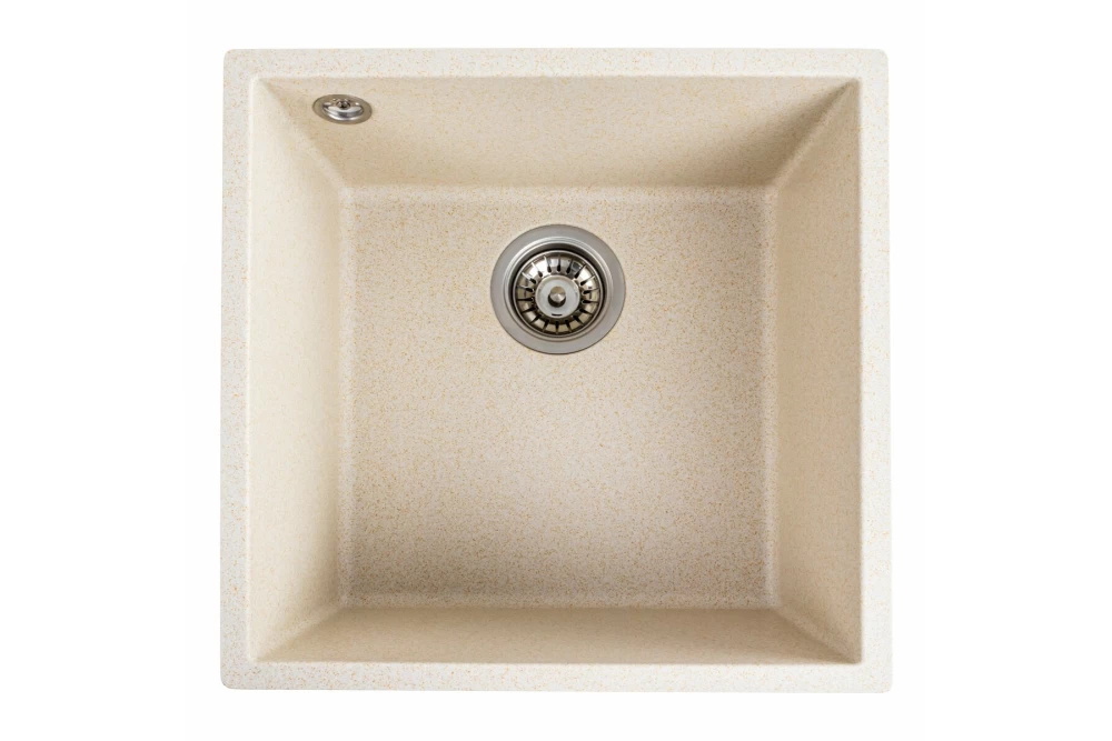 Мийка кухонна Platinum Ruba 4040 Пісочний (374858)