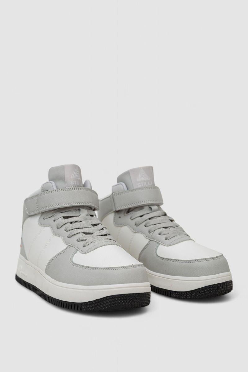 Кроссовки мужские зимние Stilli 248RCX630 р. 44 Бело-серый (115797_832121) - фото 3