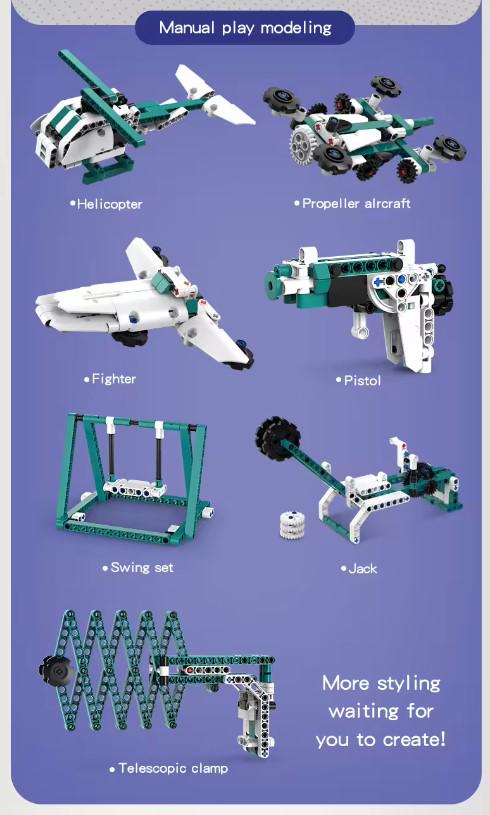 Конструктор STEM DIY Робот на радіокеруванні 557 деталей (17606568) - фото 4