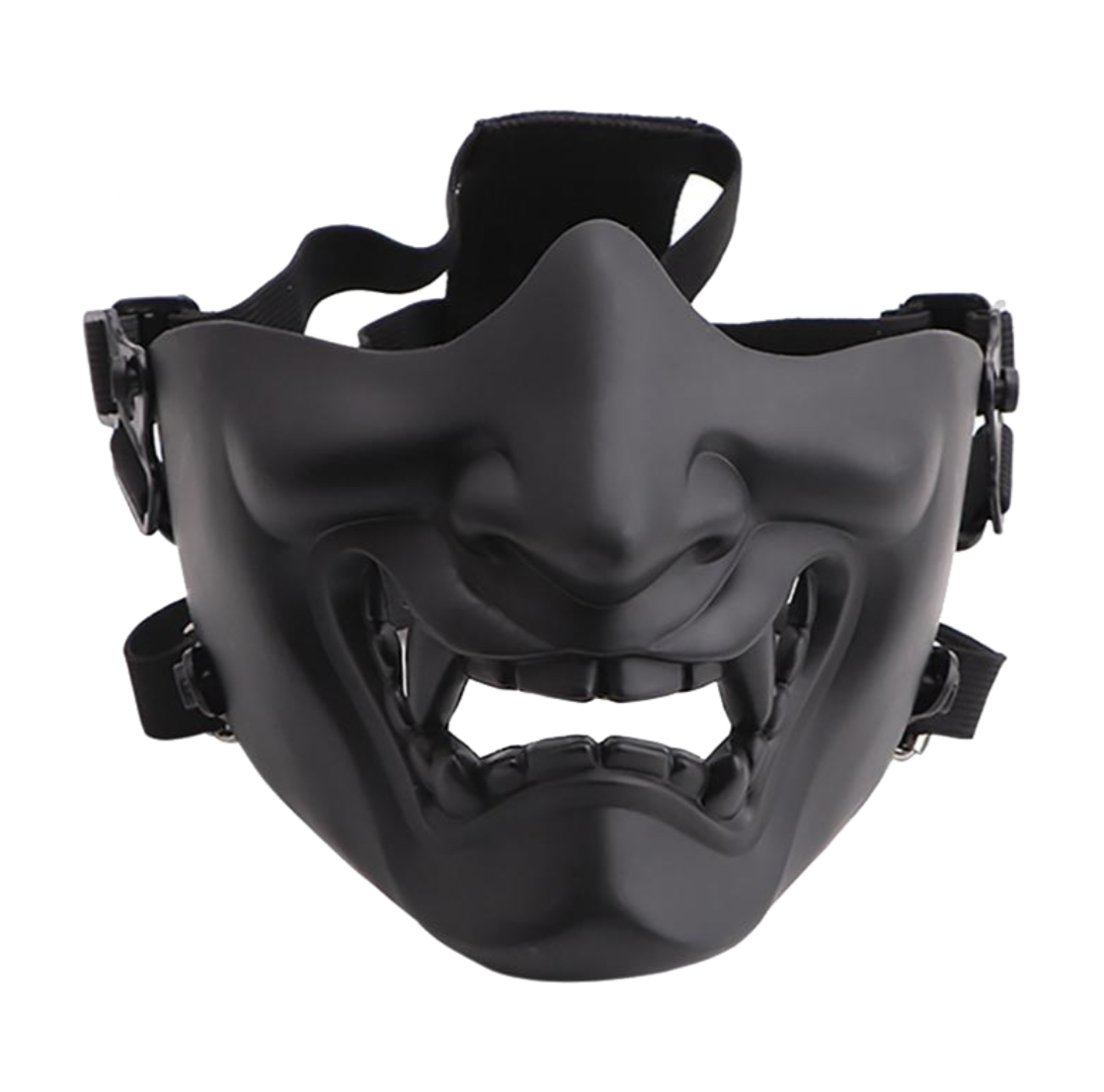 Маска Самурая Ghost of Tsushima Airsoft косплей Чорний (MK001025)