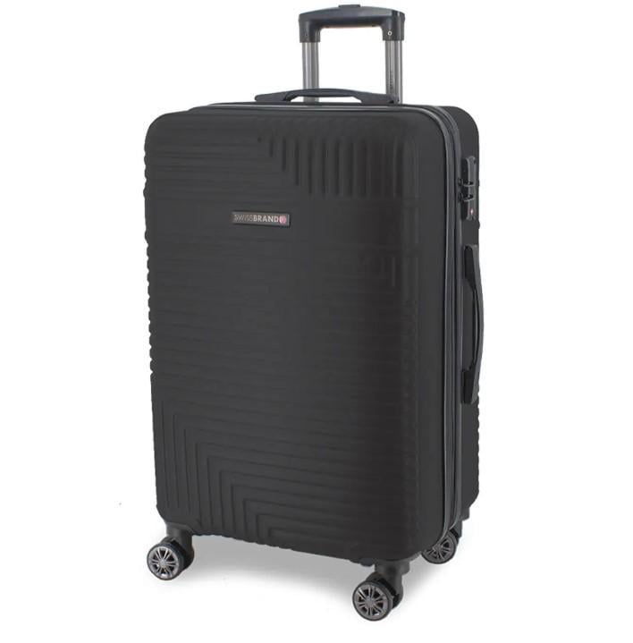 Чемодан Swissbrand Brunei S Black (SWB_LHBRU001S)