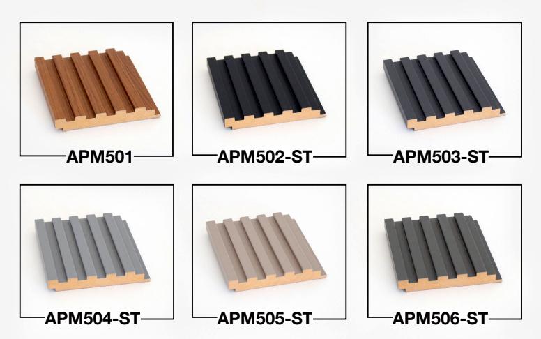 Стінова панель рейкова AdaPanel APM503-ST Soft Touch MDF 280х12х1,8 см (13286375) - фото 9