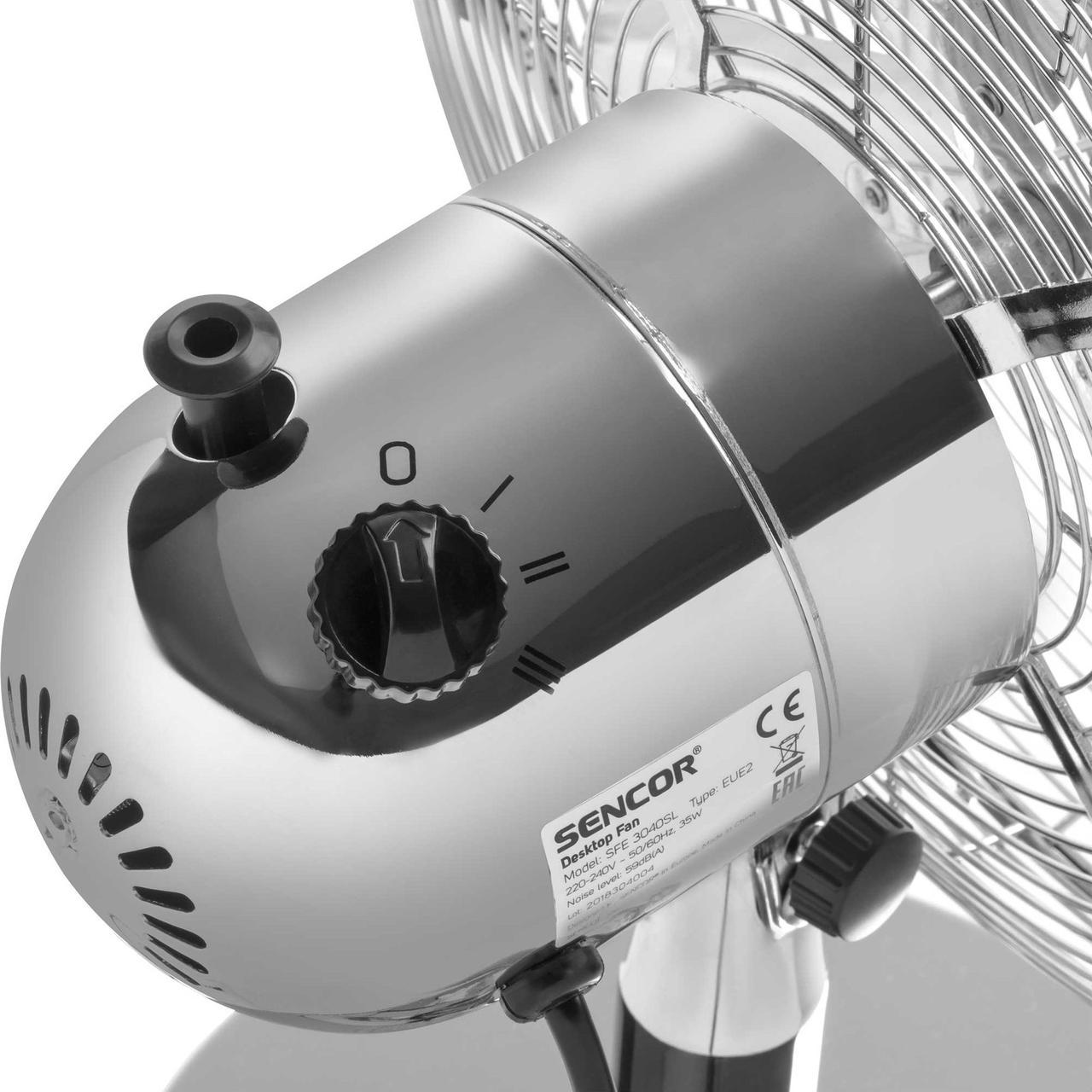 Вентилятор настільний Sencor SFE 3040SL (289707) - фото 6 Вентилятор настільний Sencor SFE 3040SL (289707) - фото 6