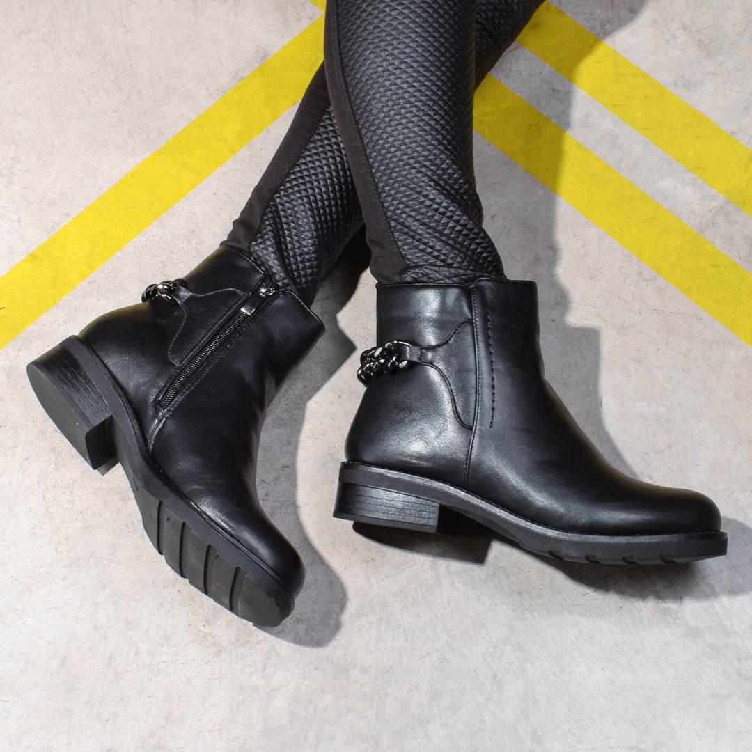 Ботинки женские зимние с цепью 325064 р. 36 23 см