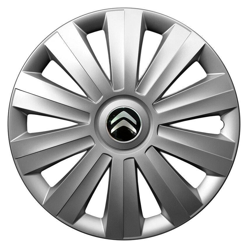 Комплект колпаков JAWOPLAST Snake R14 для Citroen 4 шт. Silver (28435295)