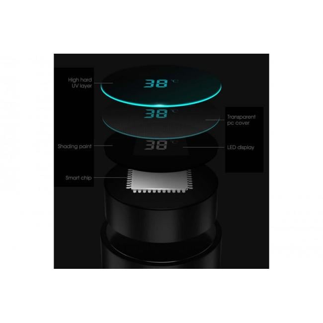 Термос с термометром и дисплеем 500 мл Розовый (402601) - фото 2 Термос с термометром и дисплеем 500 мл Розовый (402601) - фото 2