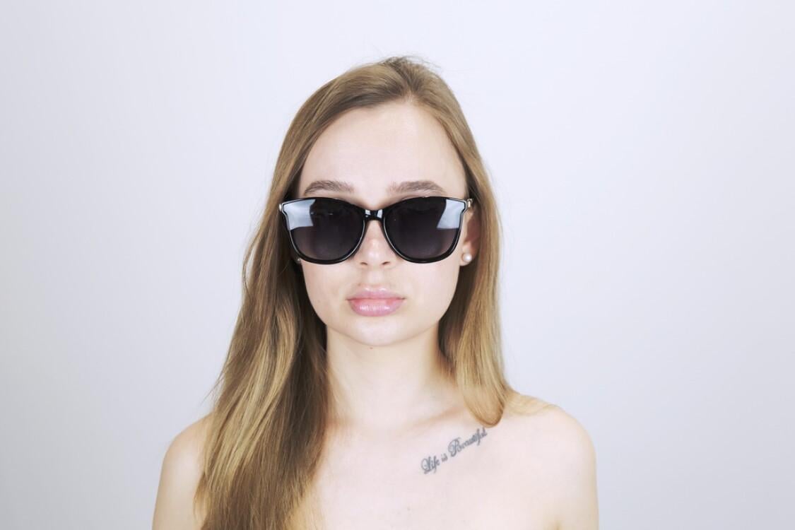 Окуляри жіночі сонцезахисні SunGlasses з поляризацією 20278-с2 (o4ki-12605) - фото 4