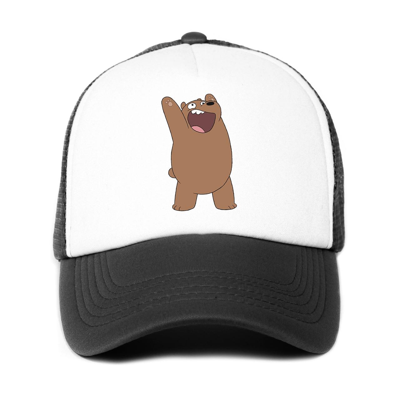 Кепка тракер детская We Bare Bears Черный (33404-1777-BK)