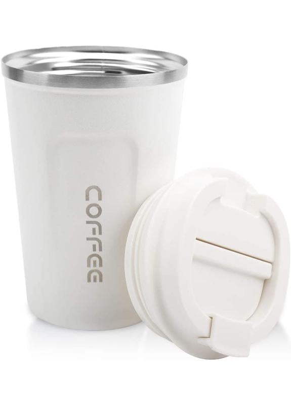 Термокружка Coffe Tumbler 500 мл Белый (402549)