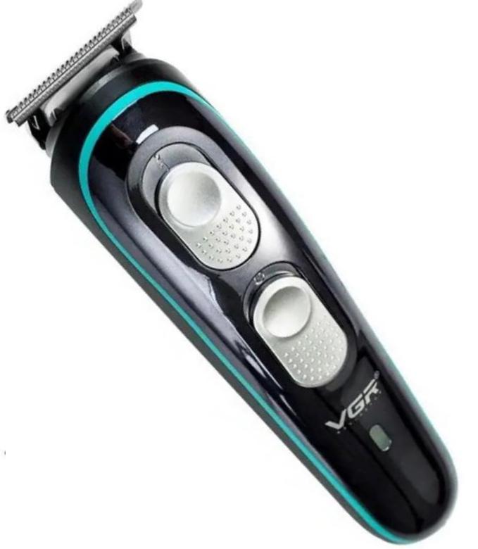 Машинка для стрижки VGR V-055 автономная/комплект насадок Черный (2390000057)