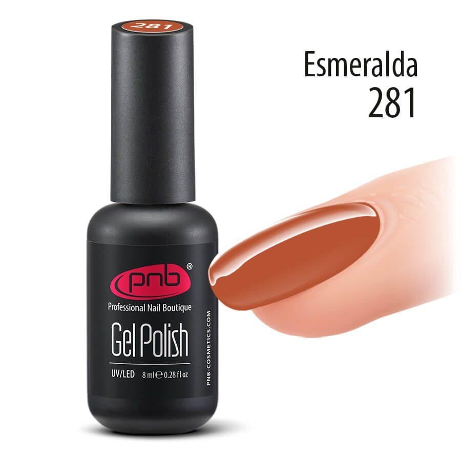 Гель-лак для ногтей PNB No281 Esmeralda 8 мл