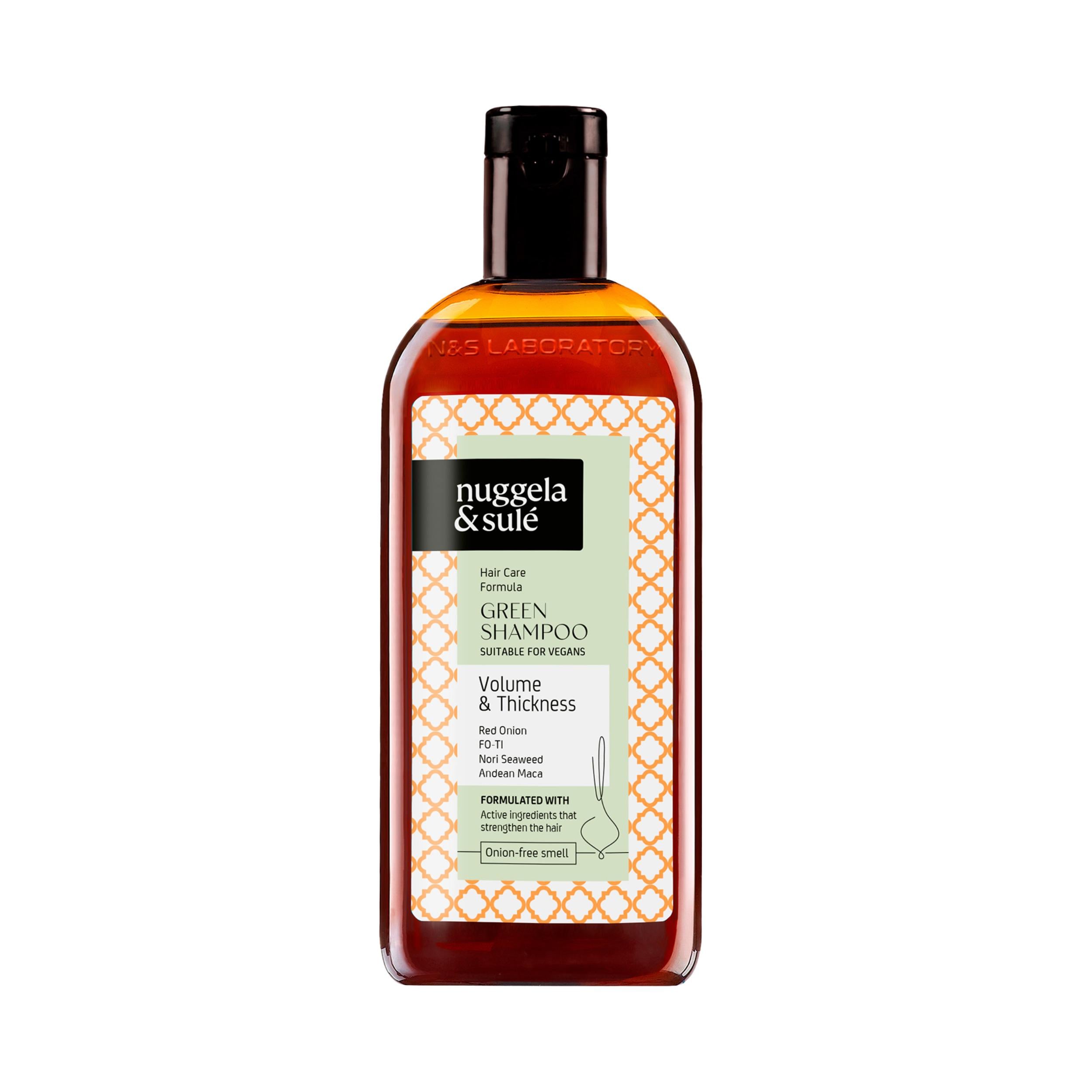 Шампунь веганский для ослабленных волос Nuggela&Sulé Green Shampoo 250 мл (23335815)