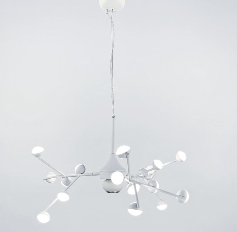 Люстра-молекула на 18 светодиодов Белый (sp 06/18 Wt)