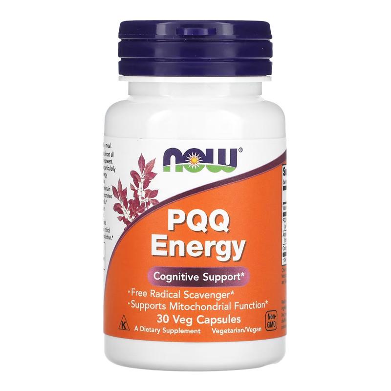 Пирролохинолинхинон NOW PQQ Energy 30 вега-капс. (19177-01) Пирролохинолинхинон NOW PQQ Energy 30 вега-капс. (19177-01)