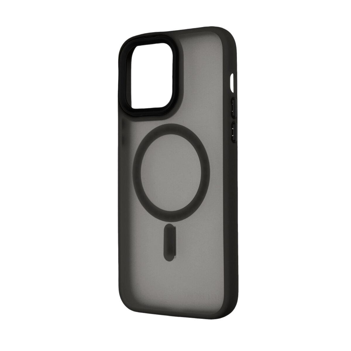 Противоударный чехол для Apple iPhone 15 Pro Max Cosmic Magnetic Color HQ / Black