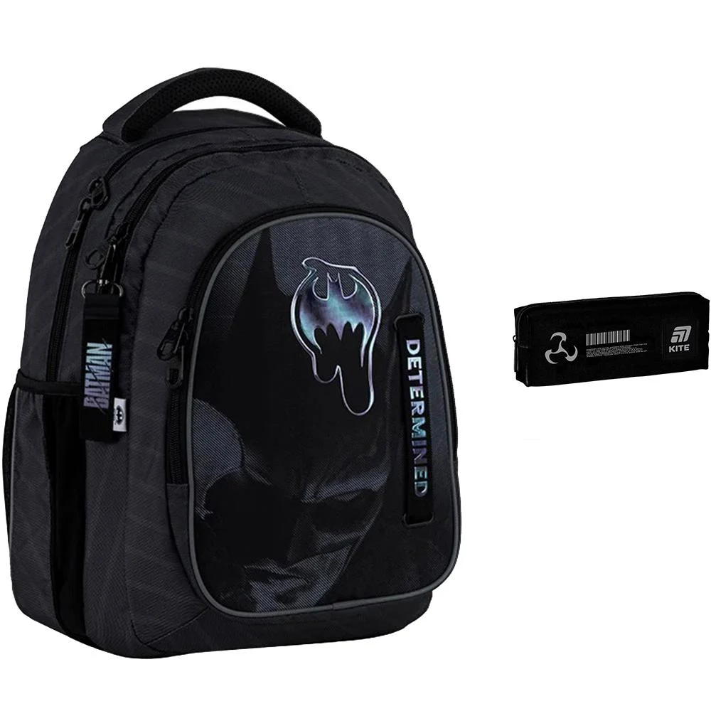 Школьный рюкзак KITE Education teens DC Batman 25,5 л (DC25-8001L)